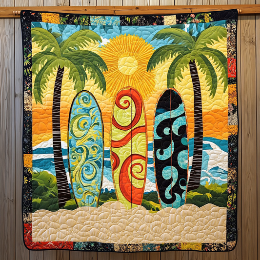 Swirl Wavescape Quilted Blanket NCU0VL2702