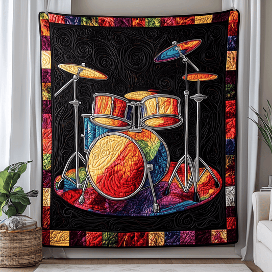 Symphony of Colors Quilted Blanket NCU0TH2378