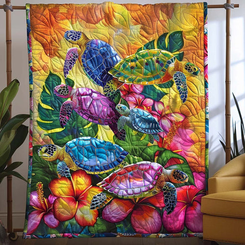 Tropical Paradise Quilted Blanket NCU0DV001