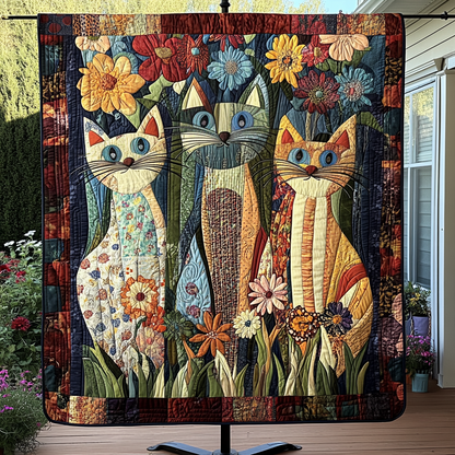 Tail Tapestry Quilted Blanket NCU0VH2452