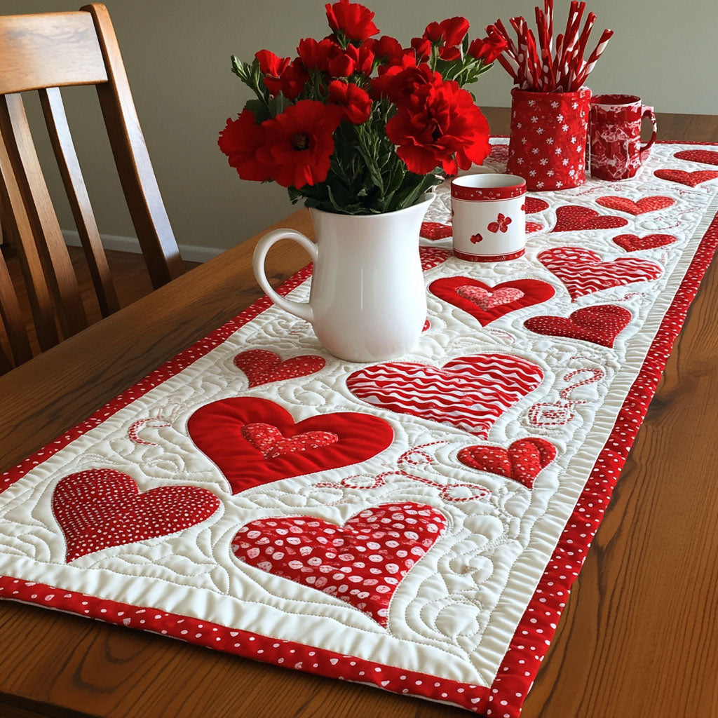 Tender Space Quilted Table Runner NCU0DK11737