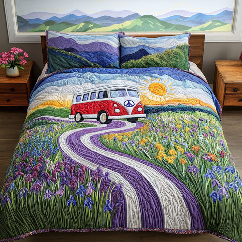 Tennessee Dream Ride 3-Piece Quilted Bedding Set NCU0PT6218