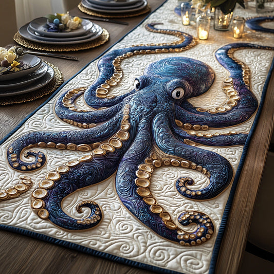 Tentacle Dreams Quilted Table Runner NCU0DV7702