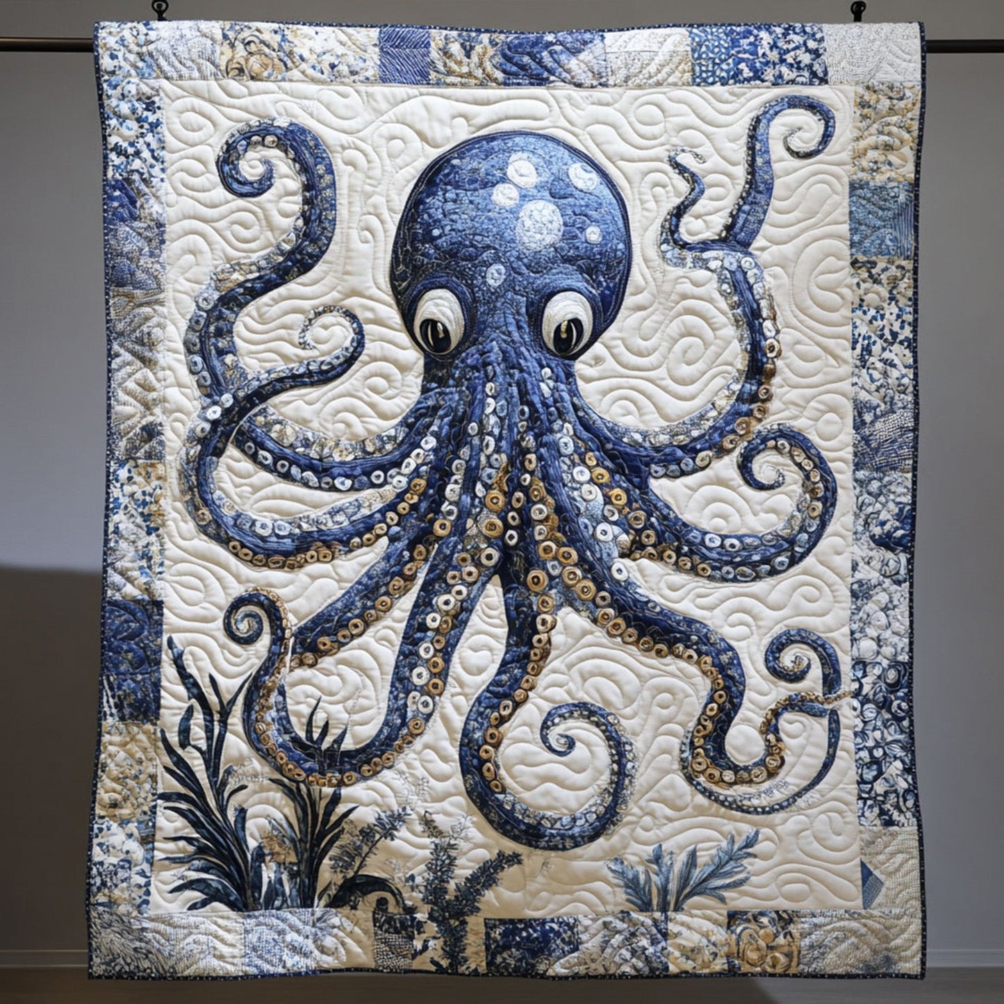 Tentacles of Wonder Quilted Blanket NCU0PT5837