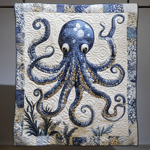 Tentacles of Wonder Quilted Blanket NCU0PT5837