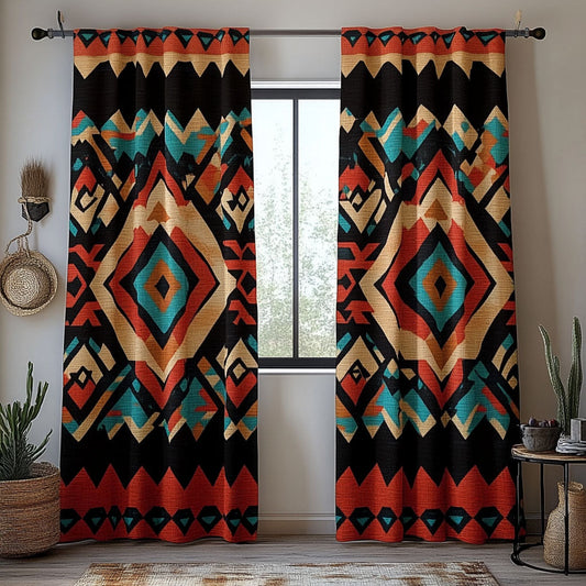 Terra Echo Quilted Curtains NCU0DK11760