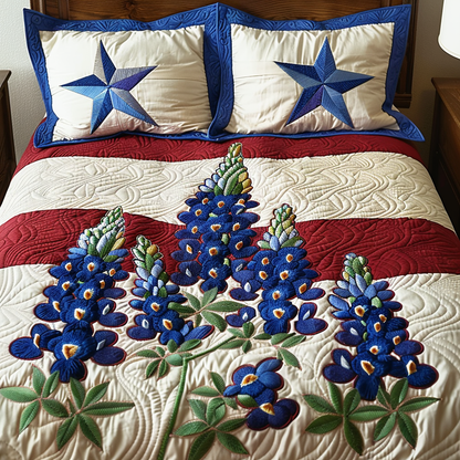 Texas Breeze 3-Piece Quilted Bedding Set NCU0DV5029