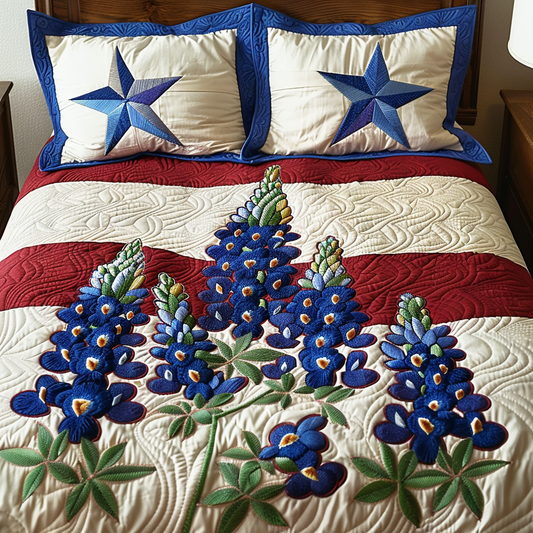 Texas Breeze 3-Piece Quilted Bedding Set NCU0DV5029