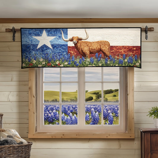 Texas Breeze Quilted Valance NCU0PT6423