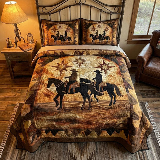 Texas Frontier 3-Piece Quilted Bedding Set NCU0DV9697
