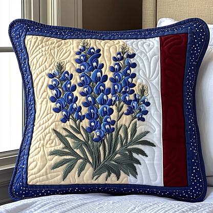 Texas Garden Quilted Pillow Case NCU0DV4737