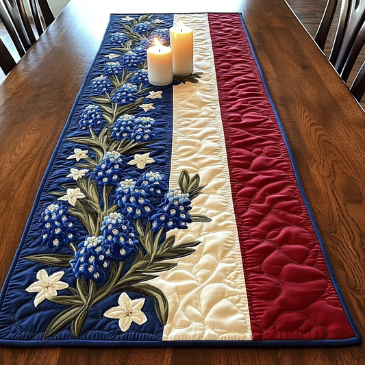 Texas Pride Quilted Table Runner NCU0VH4146