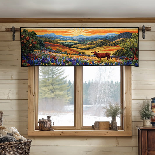 Texas Pride Quilted Valance NCU0PT6331