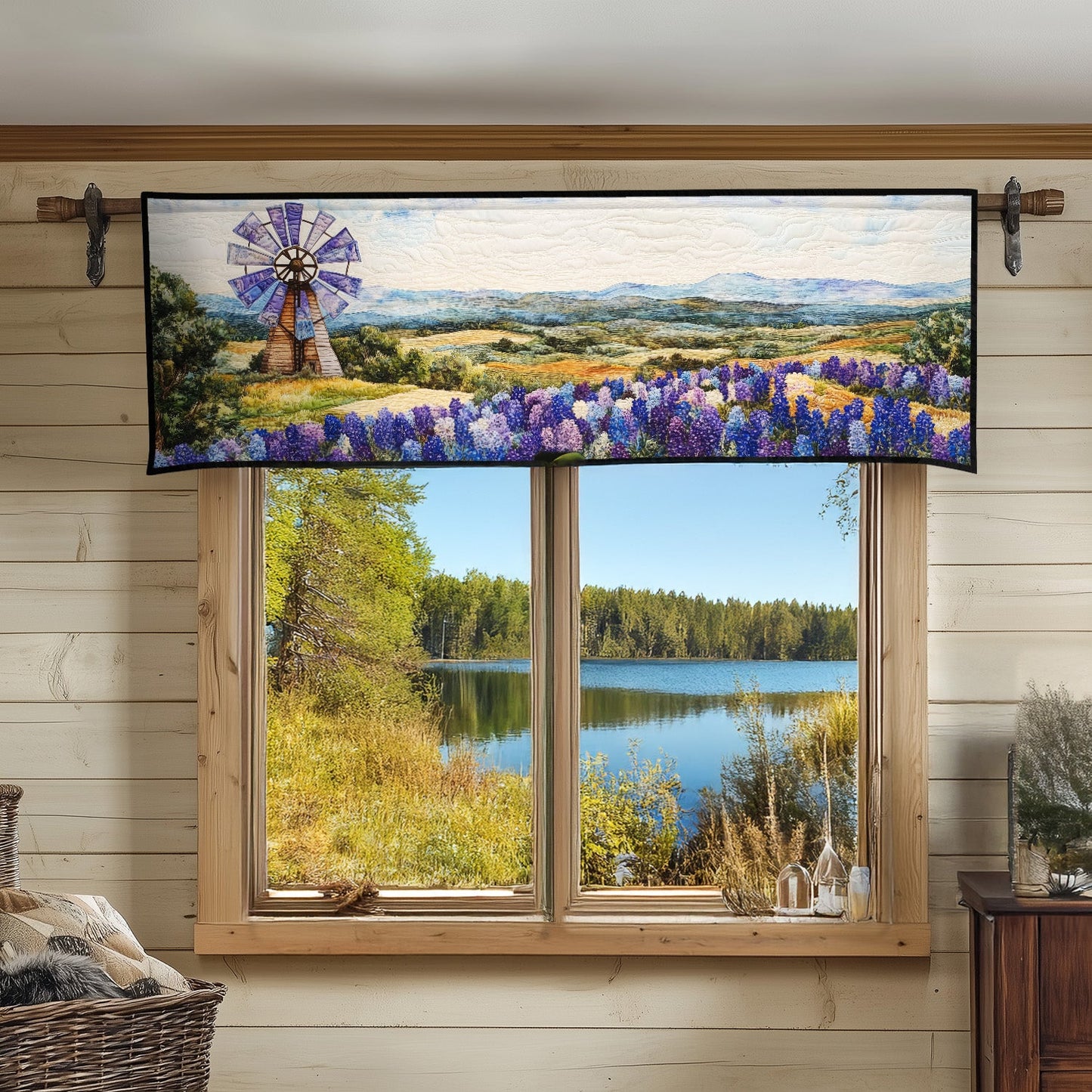 Texas Spirit Quilted Valance NCU0PT6426