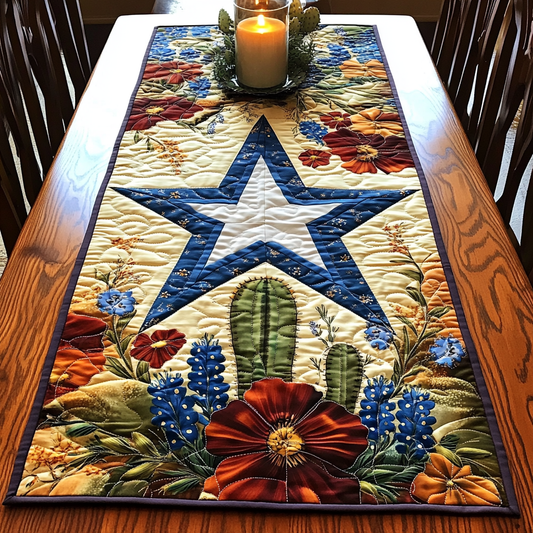 Texas Tradition Quilted Table Runner NCU0VL2185