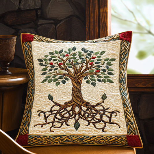 The Timeless Tree Quilted Pillow Case NCU0PT3805