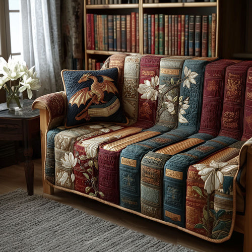 The Book of Dreams Quilted Sofa Cover NCU0PT9743
