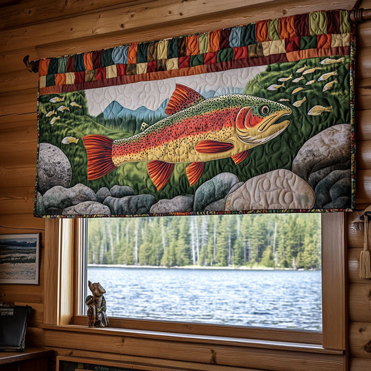 The Catch of the Day Quilted Valance NCU0PT4870