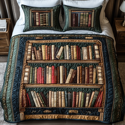 The Cozy Shelf 3-Piece Quilted Bedding Set NCU0DK4936