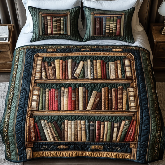 The Cozy Shelf 3-Piece Quilted Bedding Set NCU0DK4936