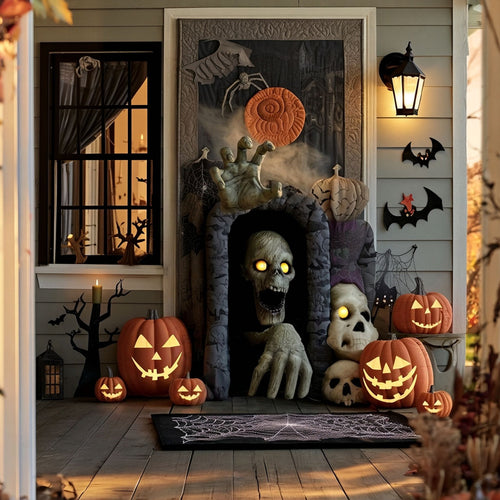 The Crawling Haunt Quilted Door Cover NCU0PT11877