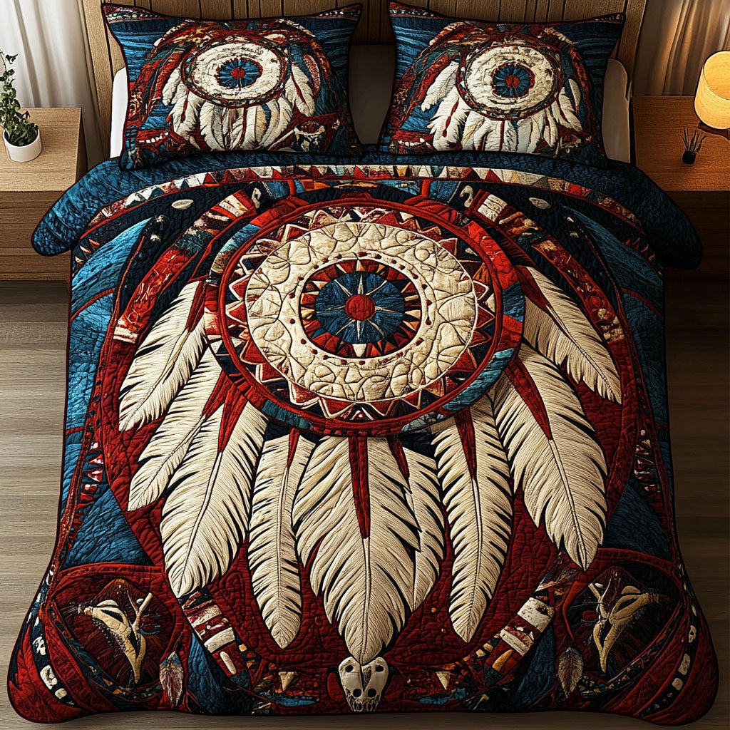 The Dream Protector 3-Piece Quilted Bedding Set NCU0PT7407