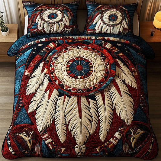 The Dream Protector 3-Piece Quilted Bedding Set NCU0PT7407