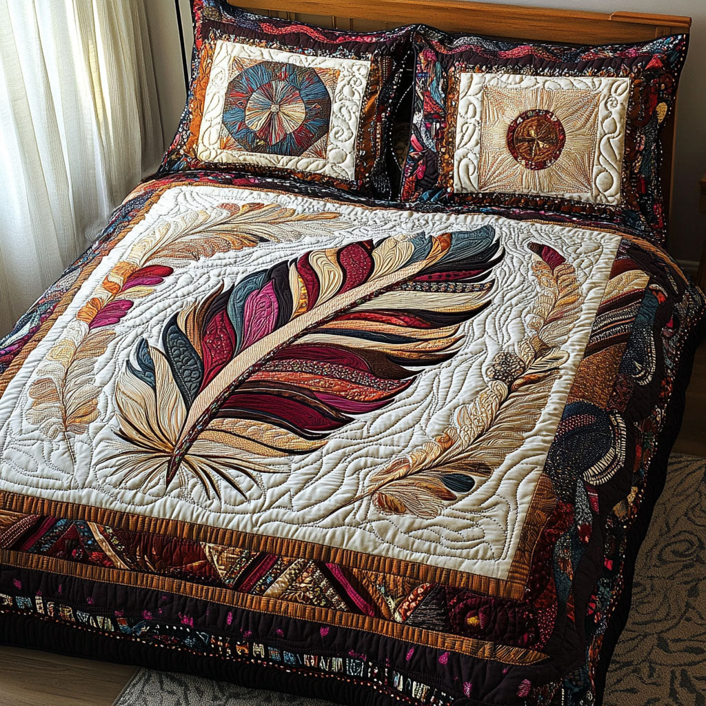 The Dream Snare 3-Piece Quilted Bedding Set NCU0PT7408