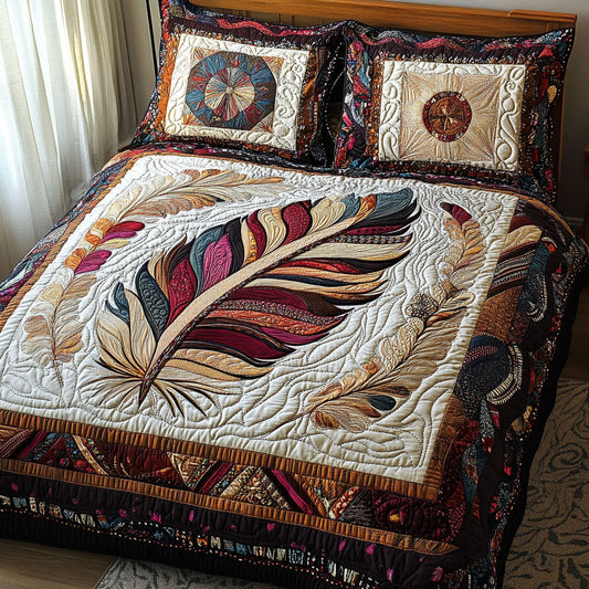 The Dream Snare 3-Piece Quilted Bedding Set NCU0PT7408