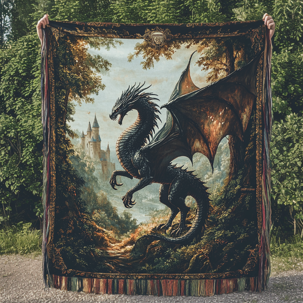 The Firekeeper Embrace Woven Sofa Blanket NCU0DV3938