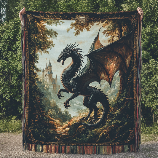 The Firekeeper Embrace Woven Sofa Blanket NCU0DV3938