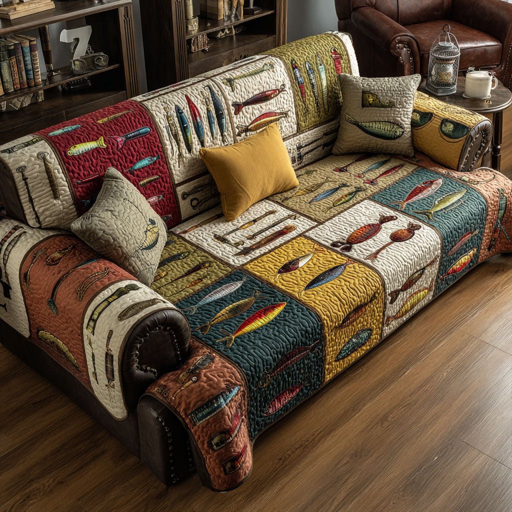 The Fly Box Quilted Sofa Cover NCU0PT11089