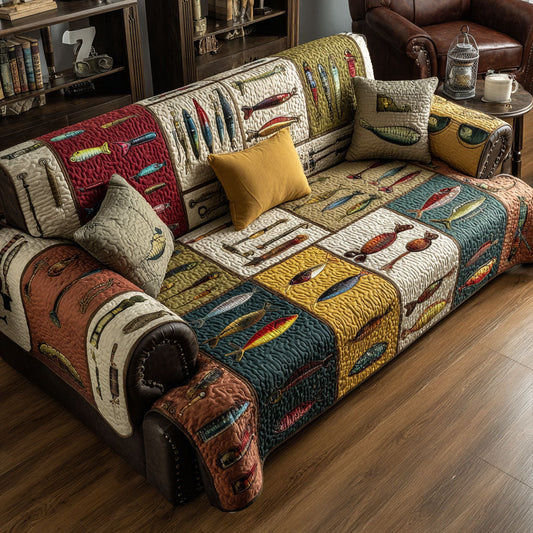 The Fly Box Quilted Sofa Cover NCU0PT11089