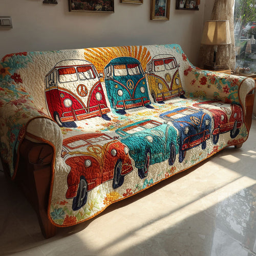 The Free Spirit Quilted Sofa Cover NCU0PT10066