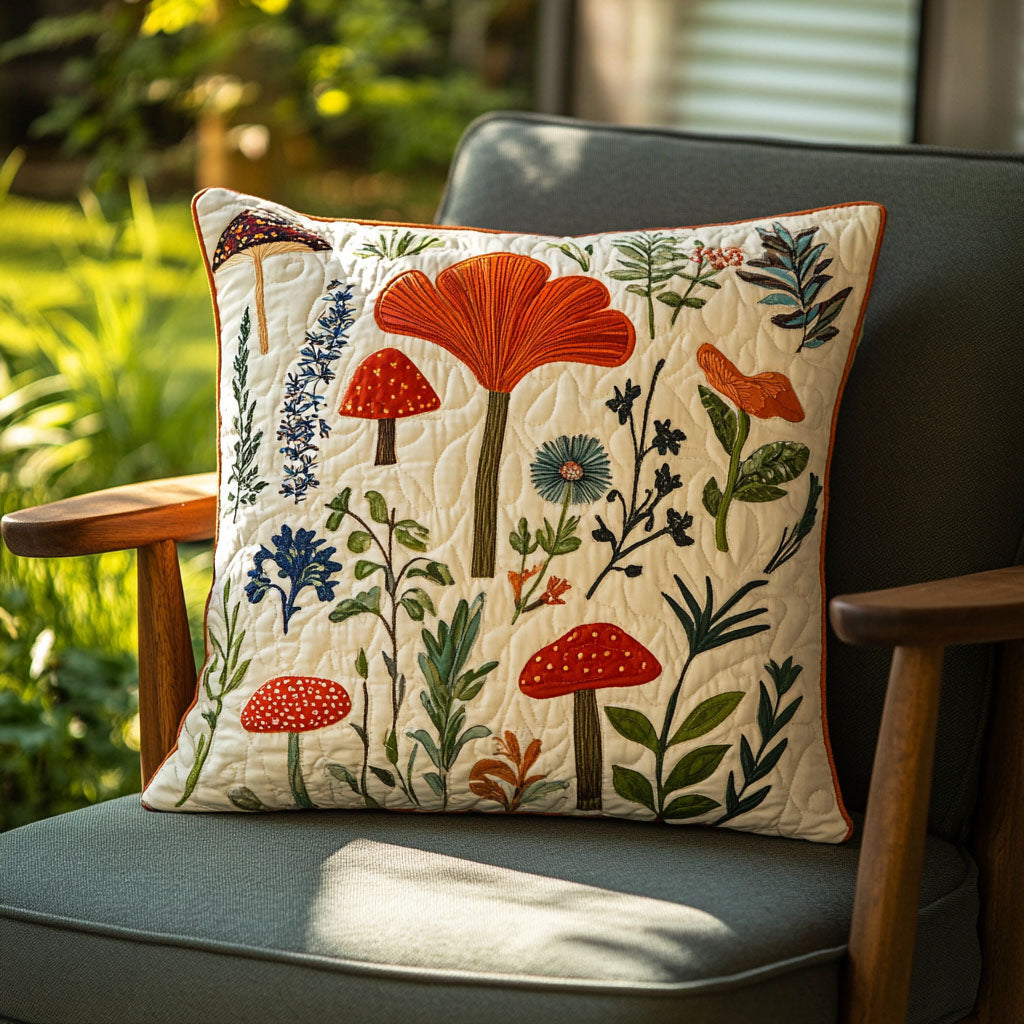 The Fungal Patch Quilted Pillow Case NCU0PT7182