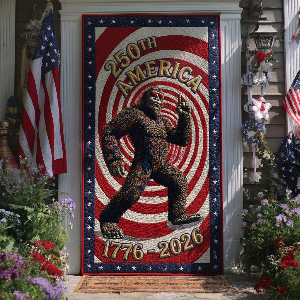 The Great American Cryptid Quilted Door Cover NCU0PT11637