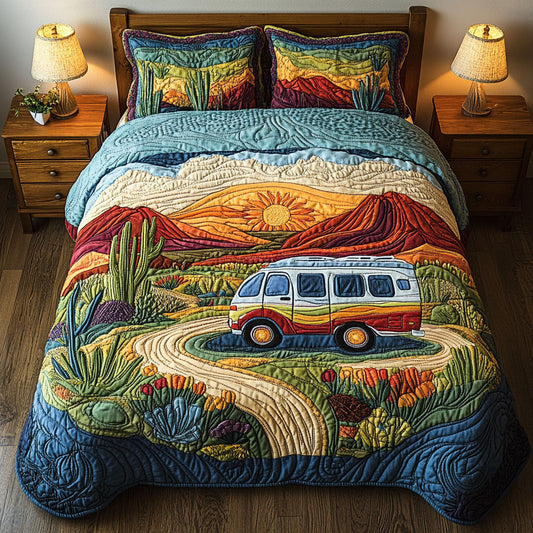The Great Outdoors 3-Piece Quilted Bedding Set NCU0PT6093