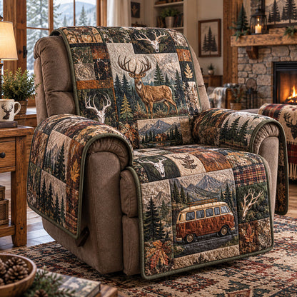 The Great Outdoors Quilted Sofa Cover NCU0PT12242