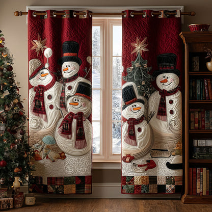 The Holly Path Quilted Curtains NCU0PT10213