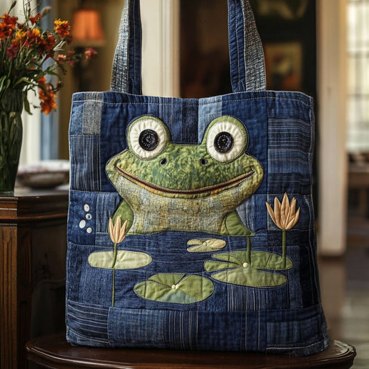 The Hoppy Camper Quilted Tote Bag NCU0PT8411