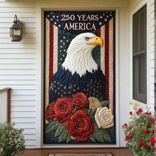 The Independence Mosaic Quilted Door Cover NCU0PT11638