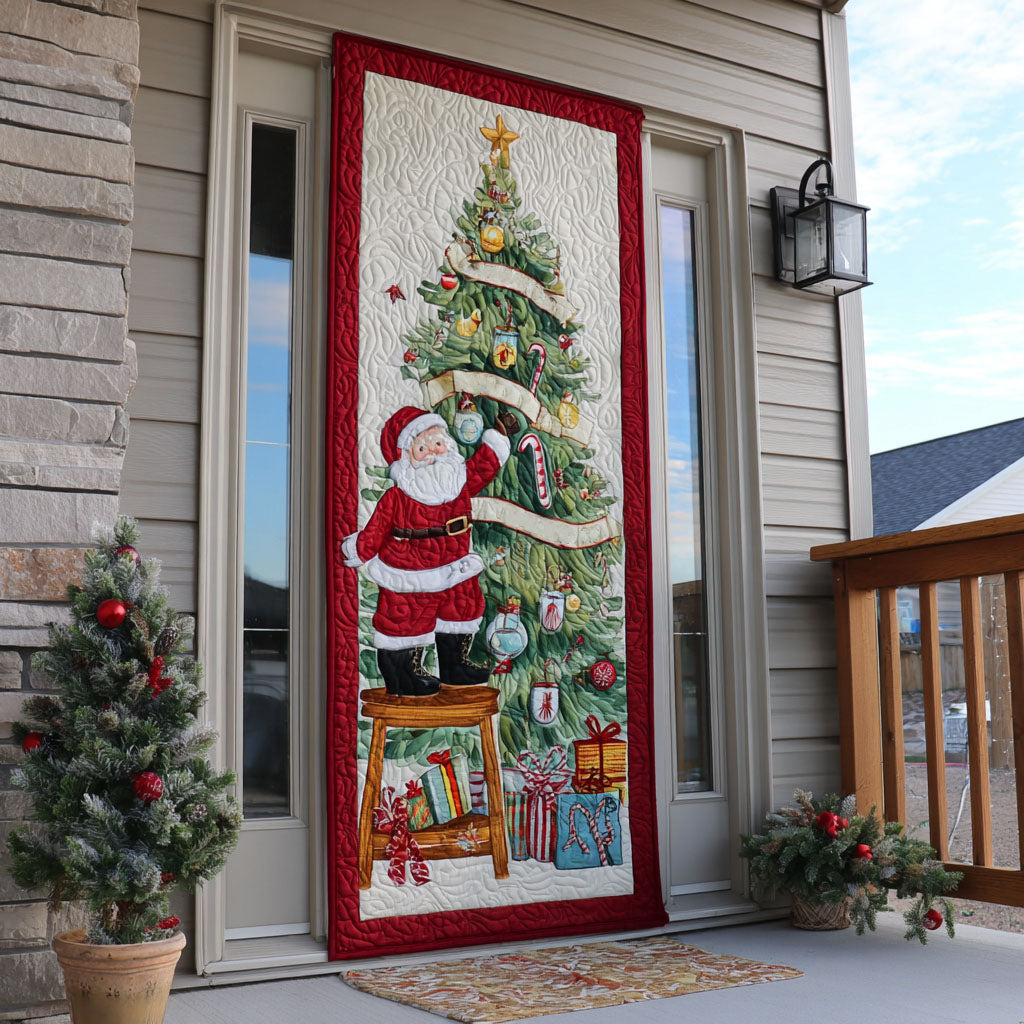 The Joy of Claus Quilted Door Cover NCU0PT10420