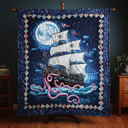 The Krakens Tale Quilted Blanket NCU0PT3403