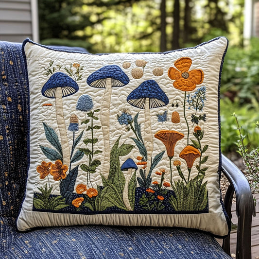 The Magic Mushroom Quilted Pillow Case NCU0PT7183