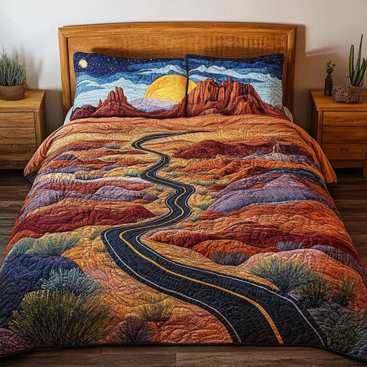The Nevada Trail 3-Piece Quilted Bedding Set NCU0PT6409