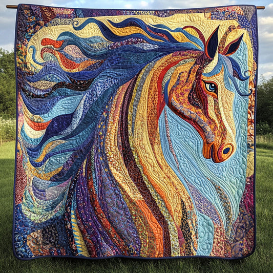 The Noble Steed Quilted Blanket NCU0PT4369