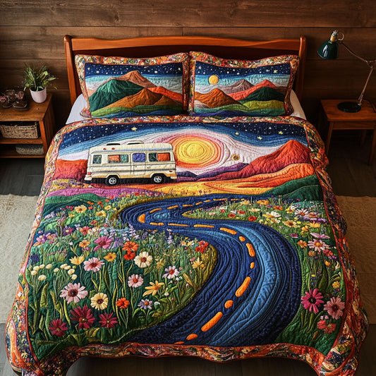 The Open Road 3-Piece Quilted Bedding Set NCU0PT6094