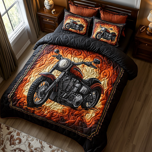 The Open Road 3-Piece Quilted Bedding Set NCU0DV2587