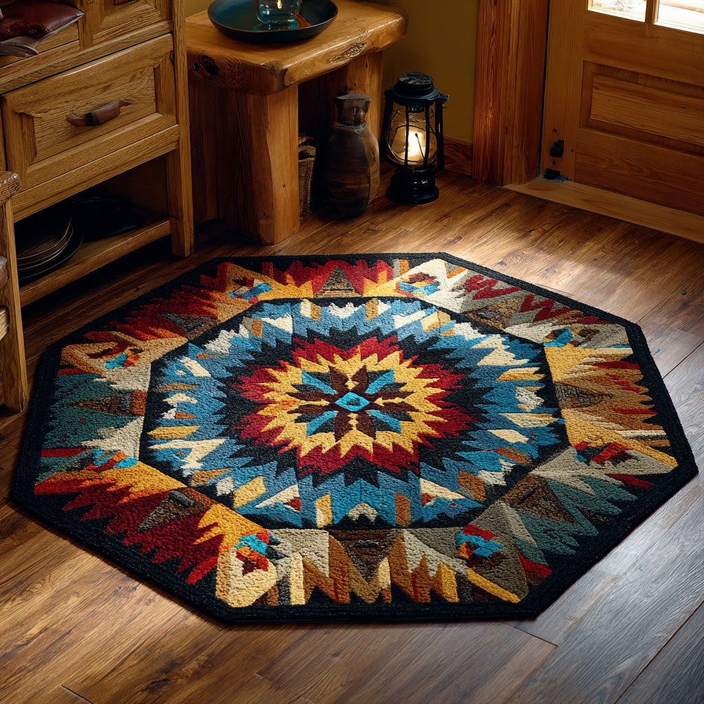 The Outpost Octagon Custom Shape Area Rug NCU0PT11571