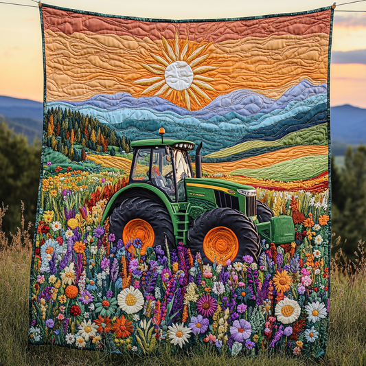 The Plowing Power Quilted Blanket NCU0DV4414